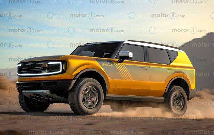 New Scout Electric SUV Renderings